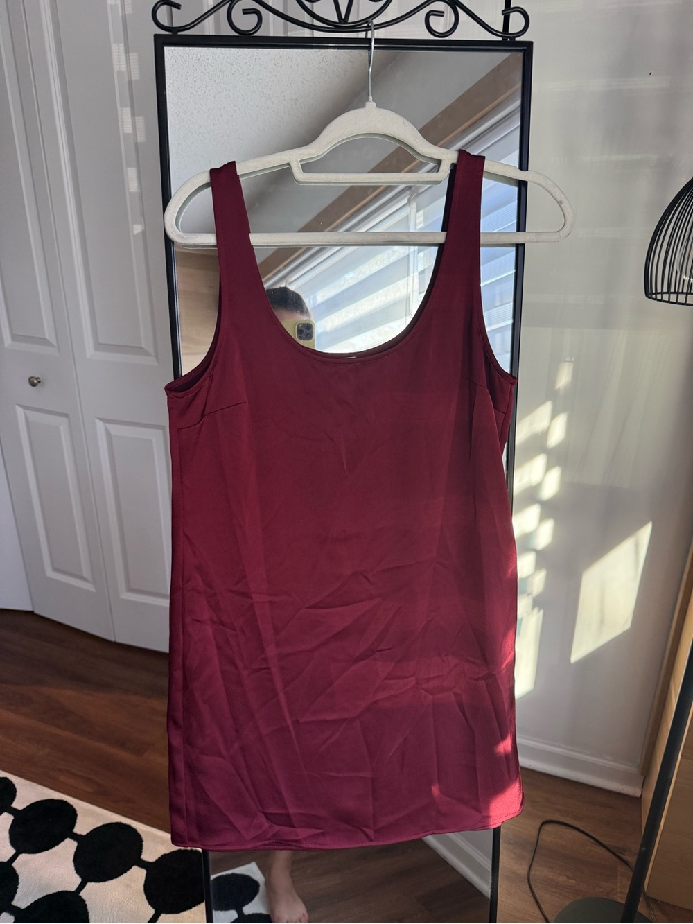 Women’s Sleeveless Dress - Burgundy Wayf size S ,brand NEW